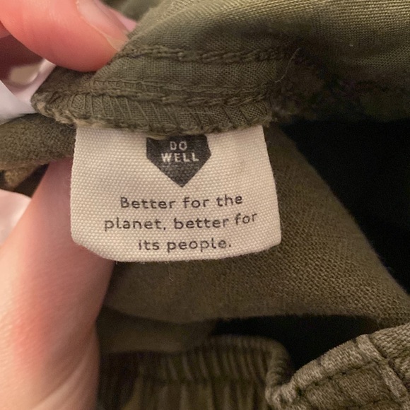 Madewell Olive Green Camp Shorts Size Small - Picture 7 of 9